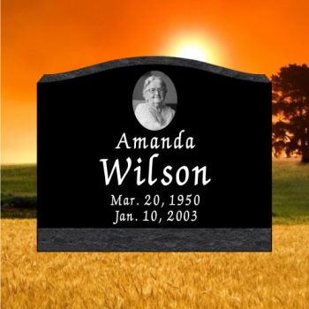 20x10x16 Black All Laser Etched Slant #1259L