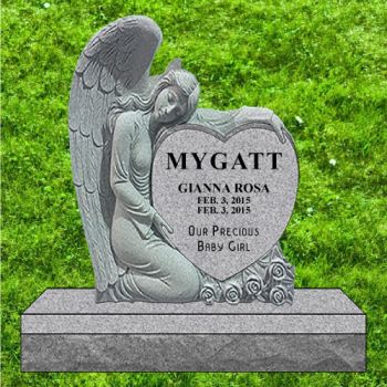 36x6x38 Gray Full Angel #1367