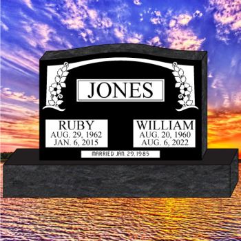 42x6x26 Black Upright #148