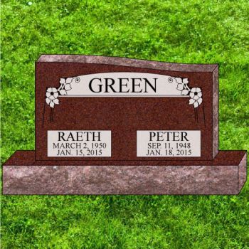 48x6x26 India Red Half Roof Upright #1623