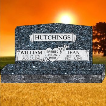 48x6x26 Blue Pearl Roof Top P5 Upright #1628