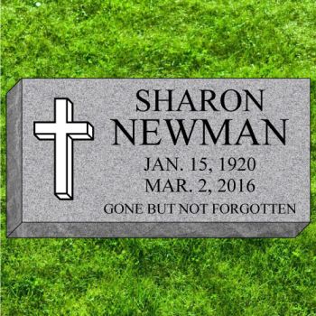 24x12x4 Gray Grassmarker #181-F