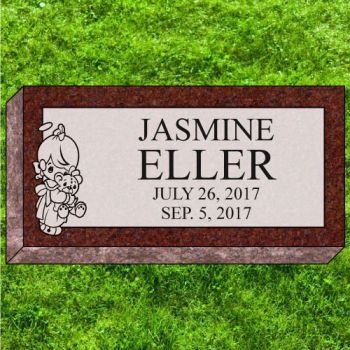 16x8x4 India Red Grassmarker #1933