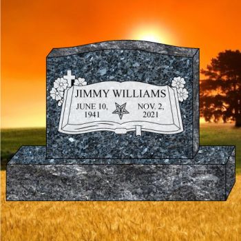 36x4x24 Blue Pearl Upright #2319