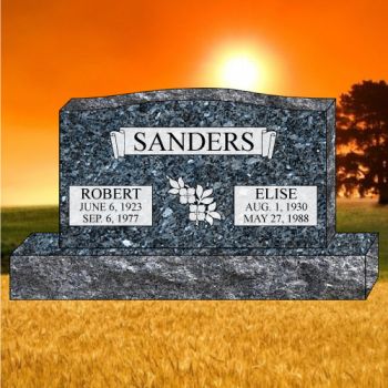 48x6x26 Blue Pearl Upright #2325