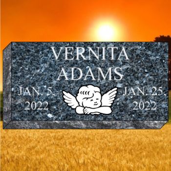 16x8x4 Blue Pearl Grassmarker #2817-F