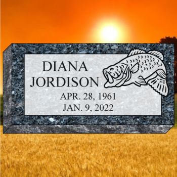 16x8x4 Blue Pearl Grassmarker #2817