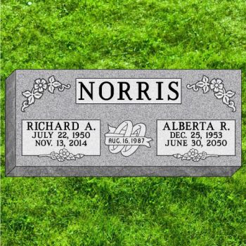 28x12x4 Gray Grassmarker #294