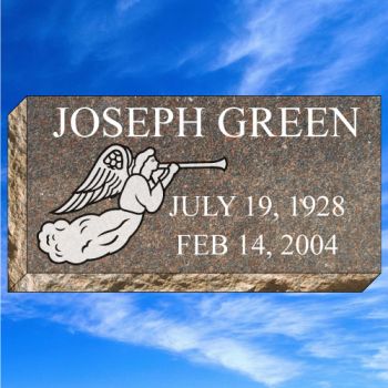 16x8x4 Deer Brown Grassmarker #310-F