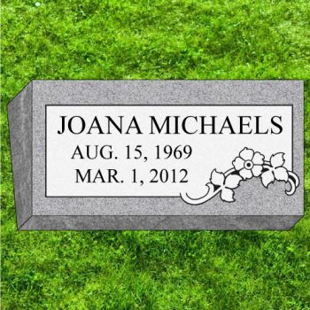 24x12x6 Gray Bevel #334