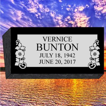 24x12x6 Black Bevel #335