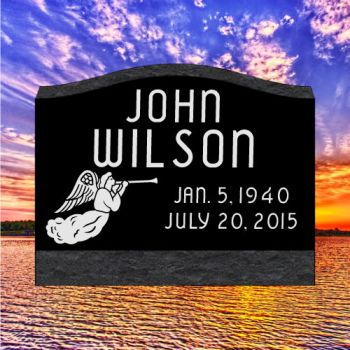 16x8x12 Black Slant #476-F