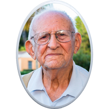 2.4x3.2 OC-3 Oval Metal Porcelain Photo #4517V