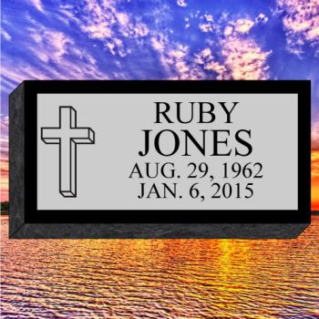 16x8x4 Black Grassmarker #679