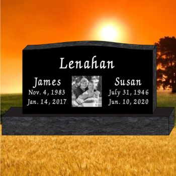 54x6x28 Black P5 All Laser Etched Upright #721L