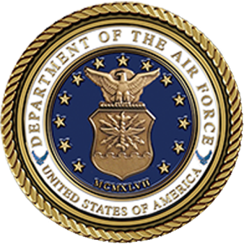 3x3 Air Force Hero Medallion