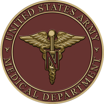 2x2 Army Nurse Hero Medallion