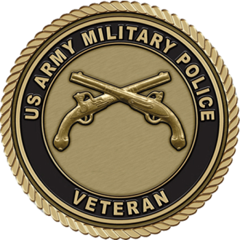 3x3 Military Police Hero Medallion